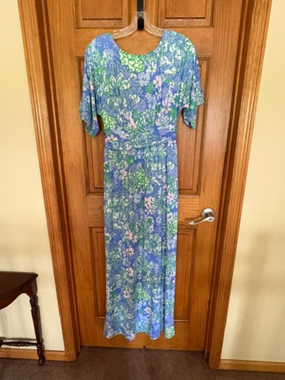 NWT Lilly Pulitzer Parigi Boat Neck Maxi dress